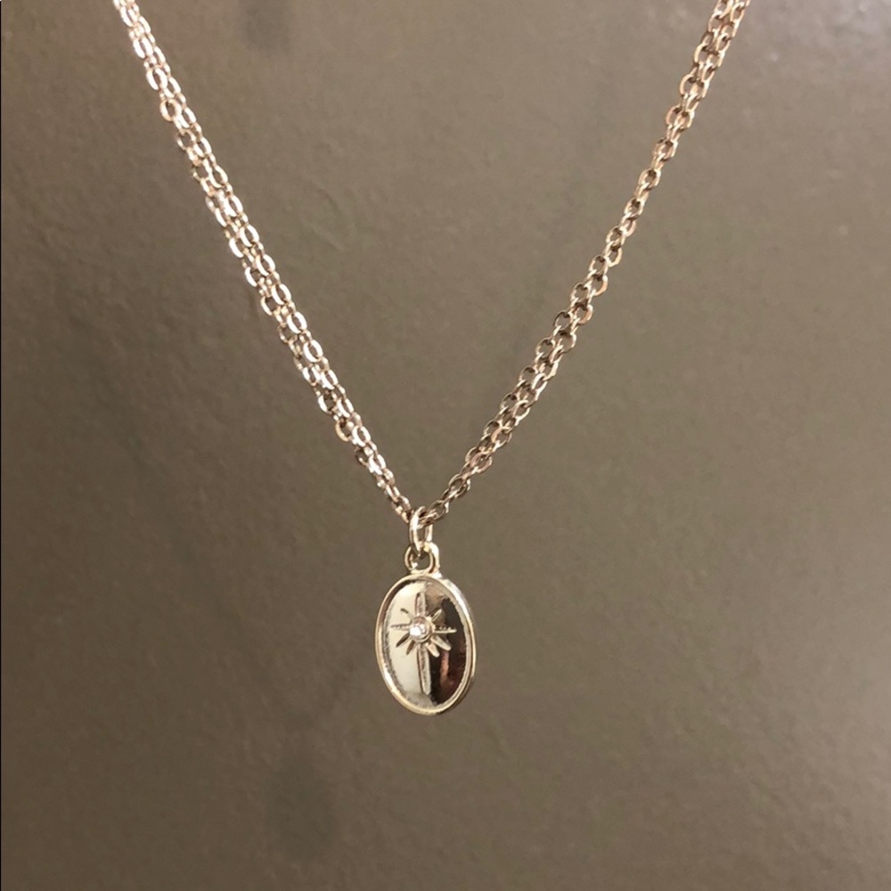 American Eagle Gold Necklace